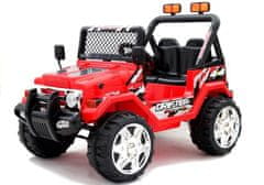 Lean-toys Autobatérie S618 EVA Red