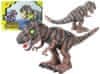 Lean-toys Batérie Dinosaurus Tyranosaurus Rex Walking Brown