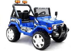Lean-toys Dvojmiestny automobil na batérie Raptor Blue