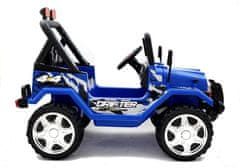 Lean-toys Dvojmiestny automobil na batérie Raptor Blue