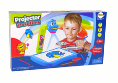 Lean-toys Projekčná doska Dino 3v1 Kresba