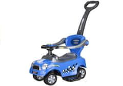 Lean-toys Detský kočík so šmykľavkou Coupe Blue