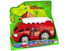 Lean-toys Auto Fire Brigade Transformation Dragon 2v1 Fire Engine