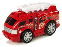 Lean-toys Auto Fire Brigade Transformation Dragon 2v1 Fire Engine