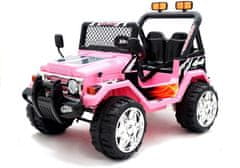 Lean-toys Autobatérie S618 EVA Pink