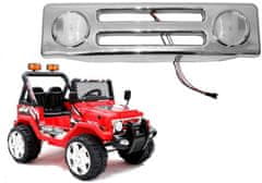 Lean-toys Batériová mriežka do auta Jeep Raptor