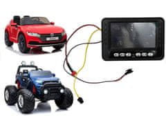 Lean-toys Hudobný panel LCD MP4 pre Ford Ranger Monster DK-550 Arteon