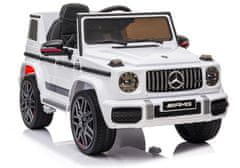 shumee Akumulátorové auto Mercedes G63 AMG White BBH-002