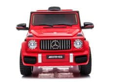 Lean-toys Mercedes G63 AMG Red Auto na batérie