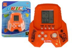 Lean-toys Elektronická hra Tetris Bricks Rocket Orange