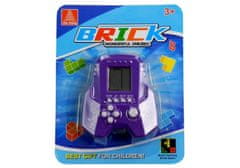 Lean-toys Elektronická hra Tetris Bricks Rocket Purple