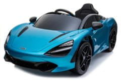 Lean-toys McLaren 720S batéria Auto modrá farba