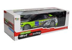 Diaľkovo ovládané športové auto R/C 27 MHz Green