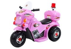 Lean-toys Motocykel na batérie LL999 Pink