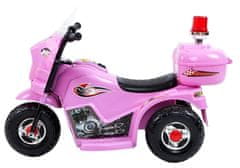 Lean-toys Motocykel na batérie LL999 Pink