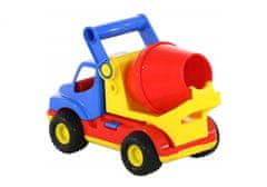 Lean-toys Plastový automobil ConsTruck miešačka betónu 9692