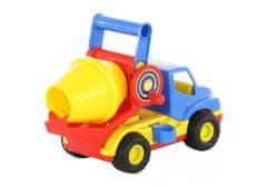 Lean-toys Plastový automobil ConsTruck miešačka betónu 9692