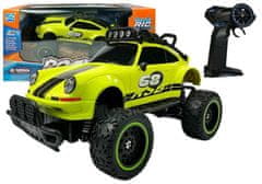 Lean-toys Diaľkovo ovládaný R/C Beetle Green 6,5 km/h 2.4G