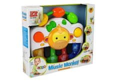 Lean-toys Baby Monkey Piano Sound Lights