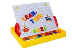 Lean-toys Kresliaca tabuľa s magnetmi