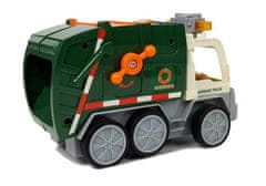 Lean-toys R/C diaľkovo ovládané smetiarske auto