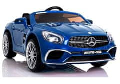 Lean-toys Mercedes SL65 batérie Auto modrá farba
