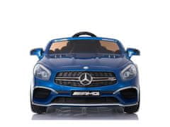 Lean-toys Mercedes SL65 batérie Auto modrá farba