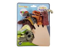 Lean-toys Krytky na prsty Dinosaury 5 kusov