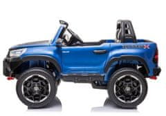 Lean-toys Toyota Hilux batérie auto modré maľované