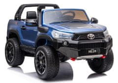 Lean-toys Toyota Hilux batérie auto modré maľované