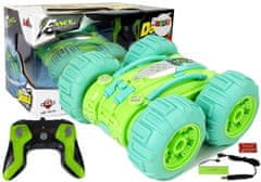Lean-toys Obojstranný obojživelný diaľkovo ovládaný zelený 1:24