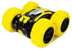 Lean-toys Obojstranný obojživelník na diaľkové ovládanie žltý 1:24