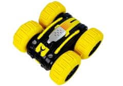 Lean-toys Obojstranný obojživelník na diaľkové ovládanie žltý 1:24