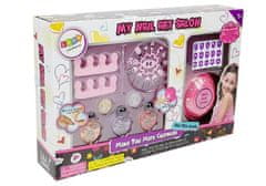Lean-toys Sada na výrobu nechtov Glitter Dryer