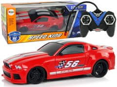 Lean-toys Športové auto R/C 1:24 Racing Červené tónované sklo