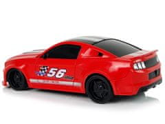 Lean-toys Športové auto R/C 1:24 Racing Červené tónované sklo