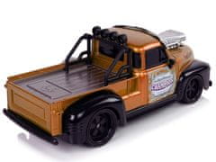 Lean-toys Diaľkovo ovládaný hnedý pick-up 1:18