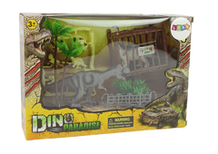 Lean-toys Veľký dinosaurí park Set Dinosaury klietka vajcia Jurassic