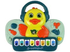 Lean-toys Interaktívne Duck Duck Piano DJ Zvuk Hudobné nástroje Melódie