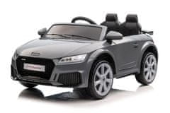 Lean-toys Audi TT RS Grey Battery Vehicle