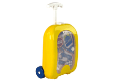 Lean-toys Lekárska batohová súprava Lekársky stetoskop Nožnice Žltá