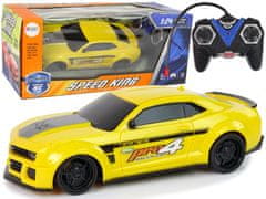 shumee Športové rýchle auto na diaľkové ovládanie R/C Yellow 1:24 Speed King