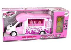 Lean-toys Interaktívna zmrzlináreň Food Truck Svetlo Zvuk Zmrzlina