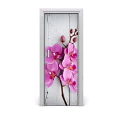 tulup.sk Fototapeta na dvere ružová orchidea 75x205 cm