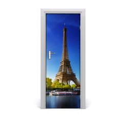 tulup.sk Fototapeta samolepiace na dvere Eiffelova veža 75x205 cm