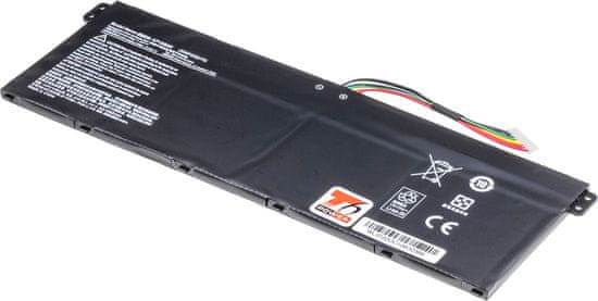 T6 power Batéria pre Acer Extensa 15 EX215-32, Li-Ion, 11,25 V, 3830 mAh (43 Wh), čierna