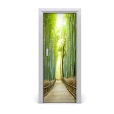 tulup.sk Fototapeta na dvere bambusový les 75x205 cm