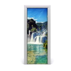 tulup.sk Fototapeta na dvere vodopád Krka 75x205 cm