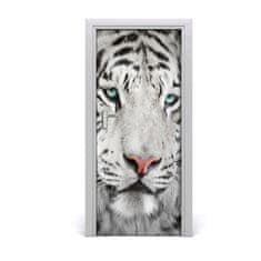 tulup.sk Samolepiace fototapety na dvere biely tiger 85x205 cm