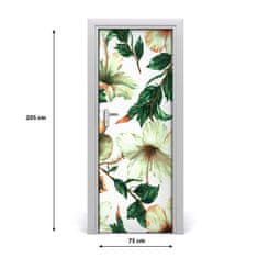 tulup.sk Samolepiace fototapety na dvere hibiskus 75x205 cm